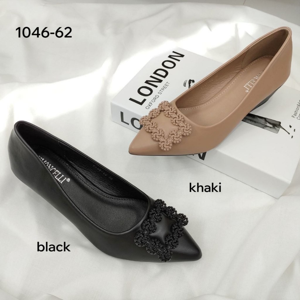 Limited Simoncelli Sepatu Wedges Runcing 3 Cm Sepatu Kerja Sepatu Kondangan Wedges Import Wedges