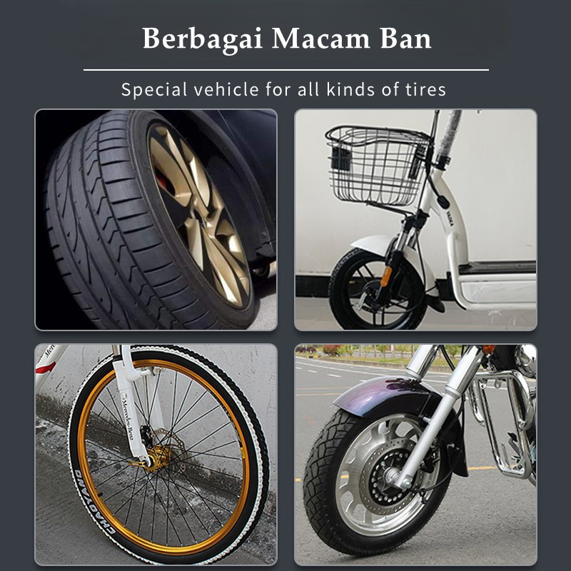 60Ml Lem Perbaikan Ban Lem Ban Hitam Roda Kendaraan Lem Ban Roda Kendaraan Alat Tambal Ban Termurah