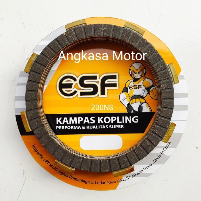PREMIUM Kampas Kopling PULSAR 200 NS Plat Kopling BAJAJ PULSAR 200NS ESF
