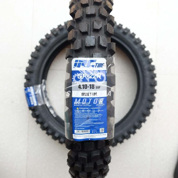 PREMIUM Ban Luar IRC 410-18 GP22R Trail Trial GP 22R CRF KLX 150 BF WR 155 Motor Cross Ring 18