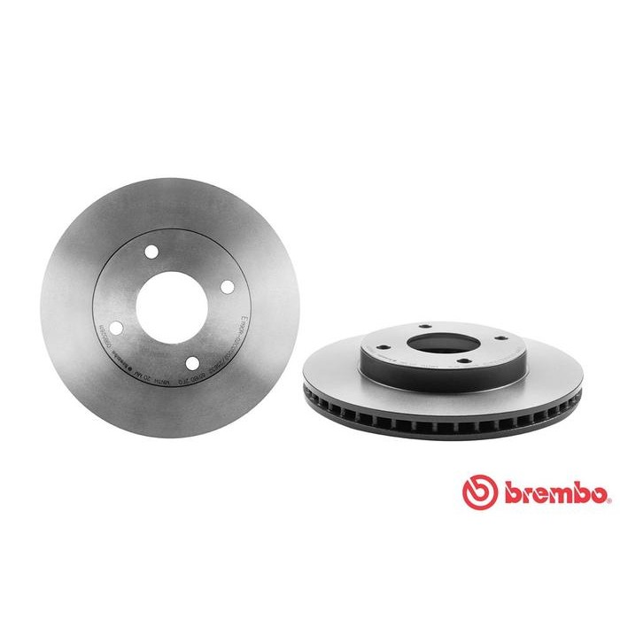 PREMIUM BREMBO BRAKE DISC PLAT CAKRAM DEPAN NISSAN LIVINA GRAND // 09-B526-11