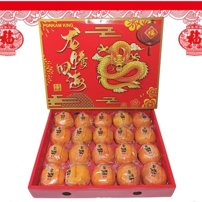 

Jeruk Ponkam King Gift box isi 20 hampers imlek