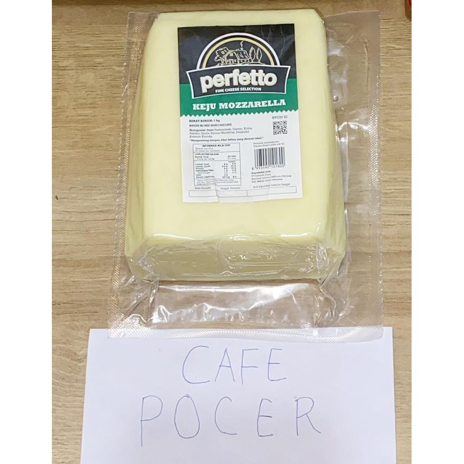 

keju mozarella perfetto 1kg mozzarella cheese