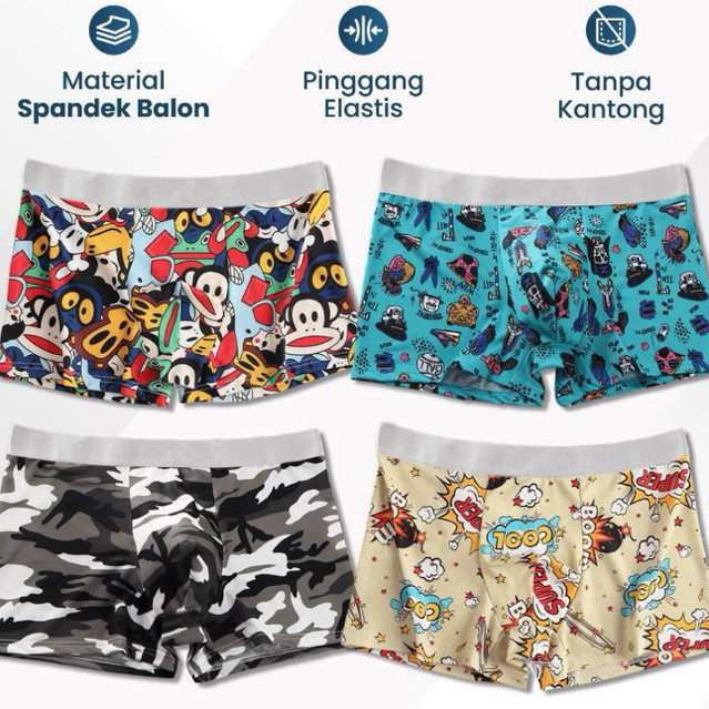 Guten Inc Celana Underwear Boxer Alan