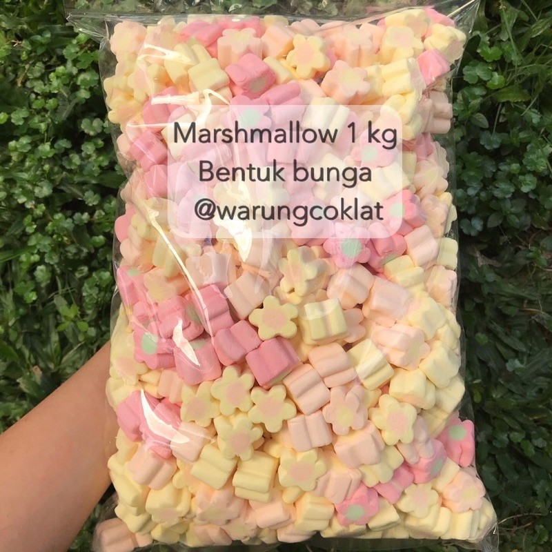 

Sajiandapur [Free Ongkir] Marshmallow Bunga Flower Mallow Marshmallow Kiloan 1 Kg Snack Ultah Anak