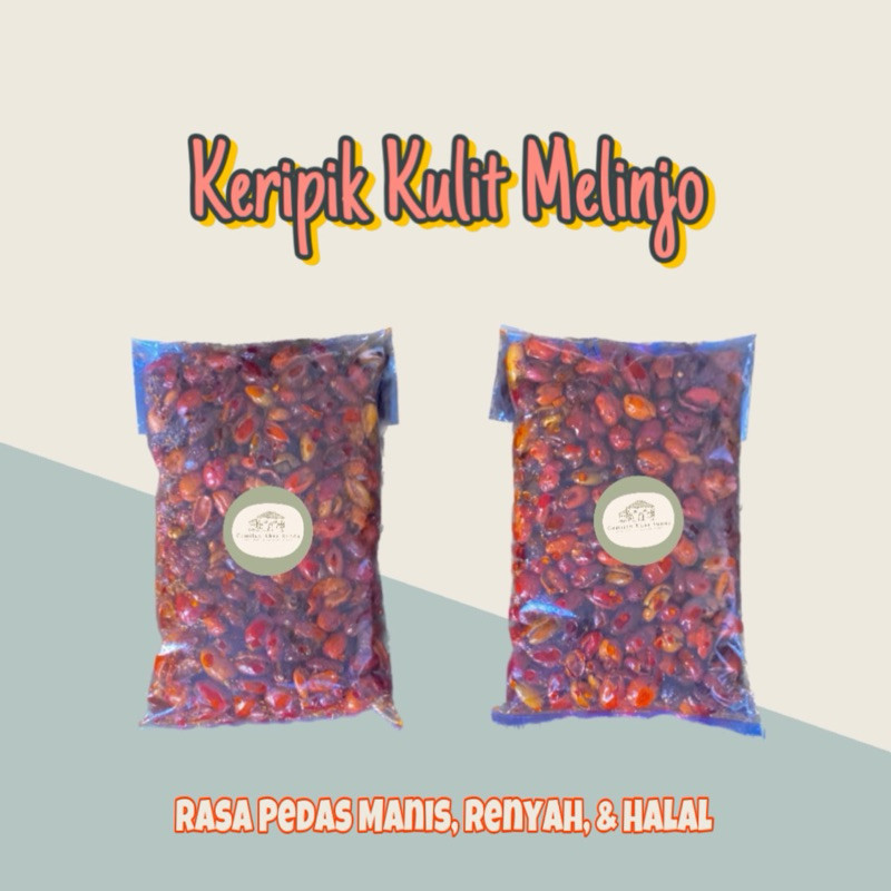 

Sajiandapur Keripik Kulit Melinjo / Sapnah 250Gr Rasa Pedas Manis Gurih Cikruh - Cemilan Dan Snack