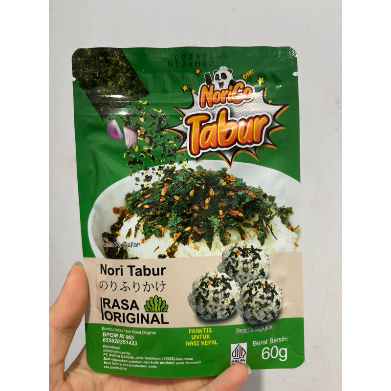 

Sajiandapur Nori Tabur Rumput Laut Untuk Furikare 60 Gram