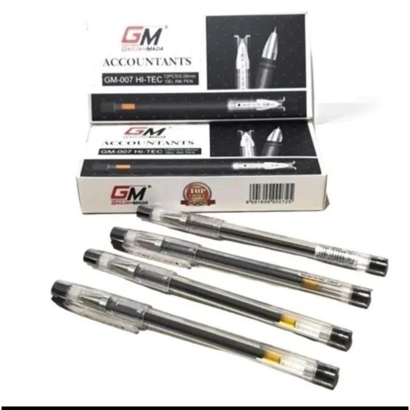 

UM1 Pulpen Gel Pen Hi Tech 0,28 mm GM-007 (12 Pcs)