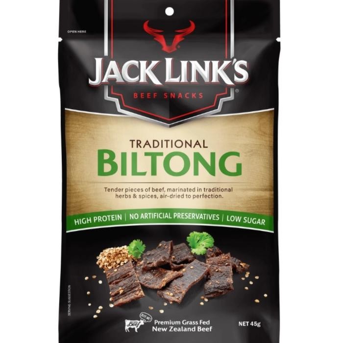 

Jack Links Traditional Biltong Beef Jerky 45 Gram
