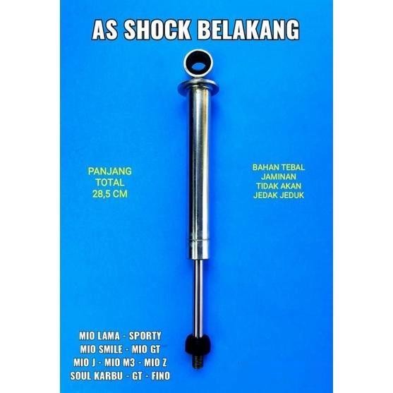 Hidrolis AS Shock Belakang Yamaha Mio Lama, Mio J, Sporty, Soul, GT, M3, Fino, Xeon - Karbu, Motor