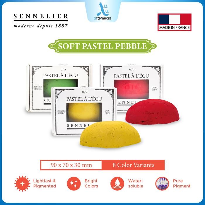

TERLARIS Sennelier Soft Pastel Pebble Dry Crayon Krayon Warna Lembut