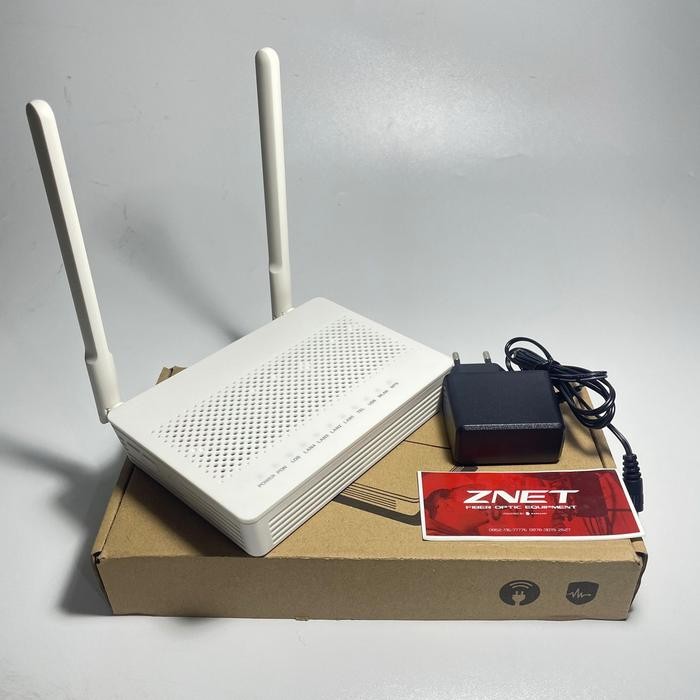 Ont Modem Router Huawei Xpon EG8141H5 Adaptor dan BOX 2,4g 5dbi Antenna