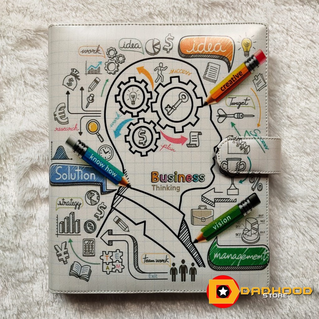 

BINDER PRINTING MOTIP BISNIS THINKING A5 DAN B5