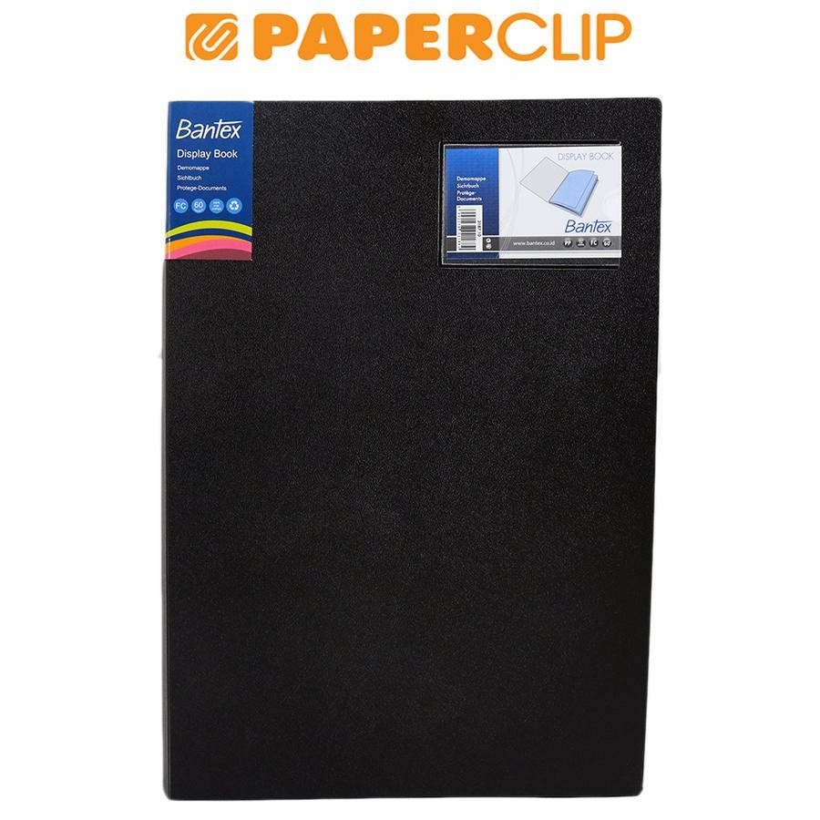 

DISPLAY BOOKS / CLEAR HOLDER BANTEX 3187 F4/60 10 BLACK