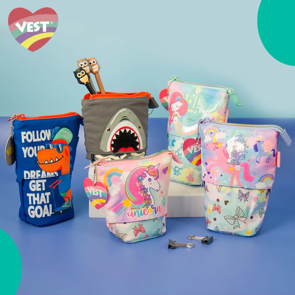 

VEST pencil case kotak pensil slide 2 in1 U2059