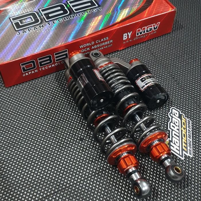 SHOCKBREAKER DBS GP SERIES 320MM RX KING W175 SUPRA TIGER BLACK/TITAN