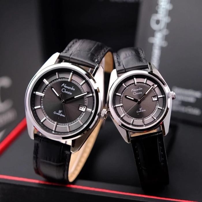 Ac 8695 Jam Tangan Couple Alexandre Christie Ac8695 Asli 100%