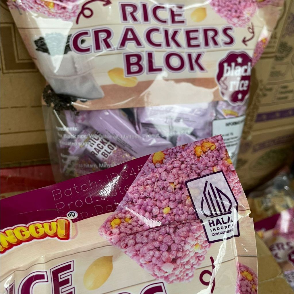

AYOOOLLARIZSS!! RICE CRACKERS ORIGINAL/ BLACK RICE LIANGGUI 298 GR
