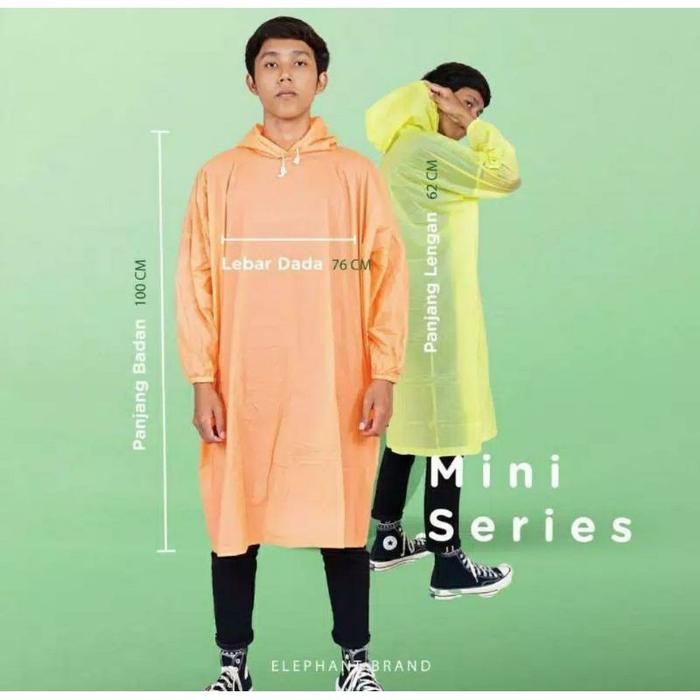 Belanja Jas Hujan Ponco Ceria Hiu 202/Jas Hujan Elmondo Ponco Poncho Lengan H9