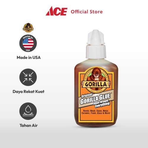 

Ace Gorilla 59 ml Lem Serbaguna Perekat Lem Keramik Alat Penempel Serbaguna Metal Glue Sticky Liquid