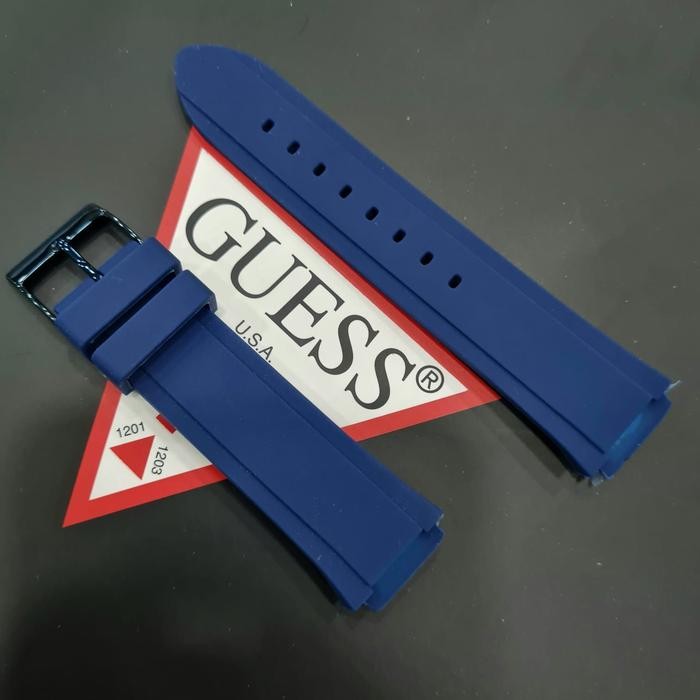 Gercep Tali Jam Tangan Karet Guess Original