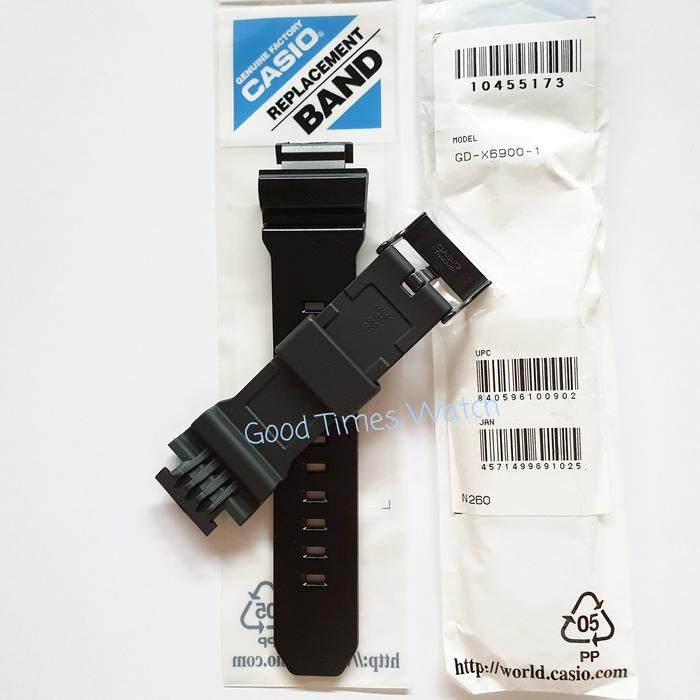 Terpopuler Strap G-Shock Gd-X6900-1 Gd X6900 Casio Original