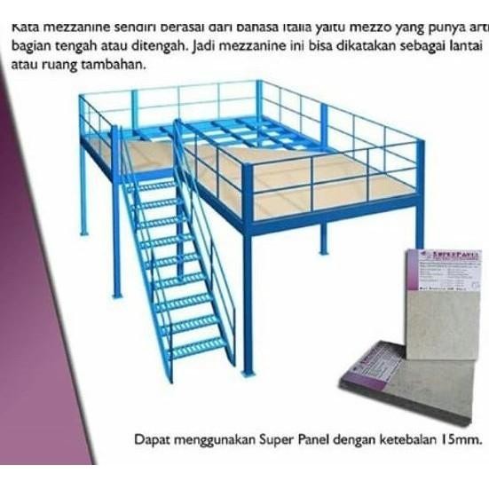 Doenia - Superpanel GRC 15mm berat 85kg / Panel GRC / SuperFloor / Papan Lantai