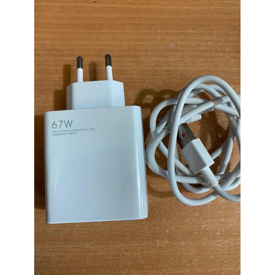 TERLARIS Travel Adapter Charger Xiaomi USB Type-C Fast Charger 67Watt