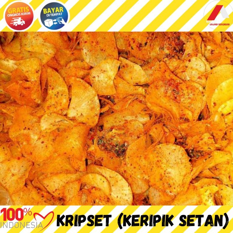 

Dapur Joglo Keripik Singkong Lengket Pedas Manis 500Gr / Keripik Singkong Rujak / Keripik Sanjai /