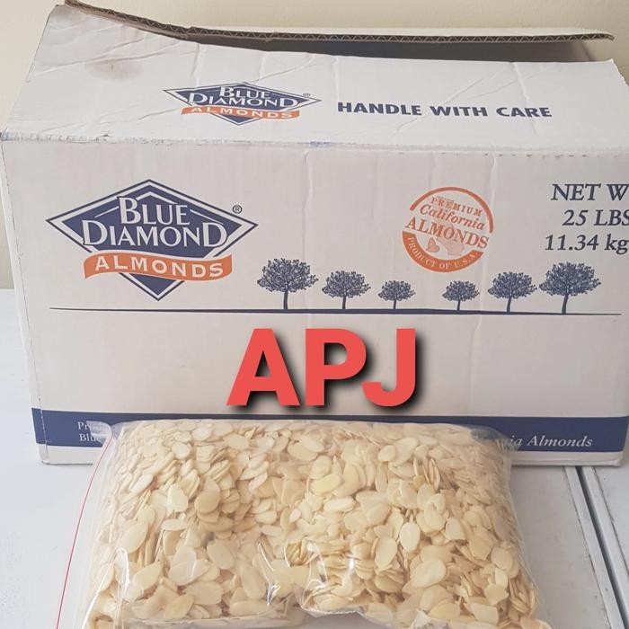 

Dapur Joglo Almond Slice 1Kg Blue Diamond