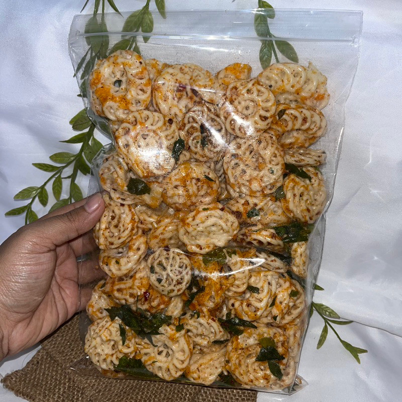 

Dapur Joglo 250Gram Krupuk Viral Rafael Putih Pedas Gurih