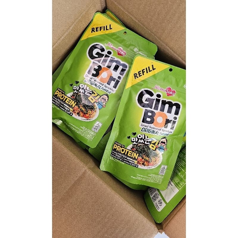 

Dapur Joglo Bon Nori Mamasuka Rumput Laut Kering Tabur Gim Bori Rumput Laut Kering Nori Pouch 60