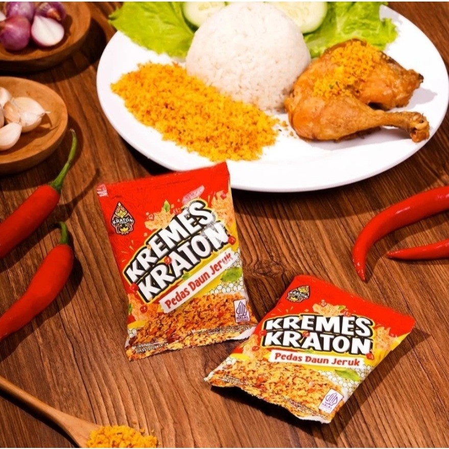

Dapur Joglo Kremes Kraton Sachet 1 Renceng Isi 10 Pcs -Kremes Sari Ayam Kampung Asli- Kremesan Ayam