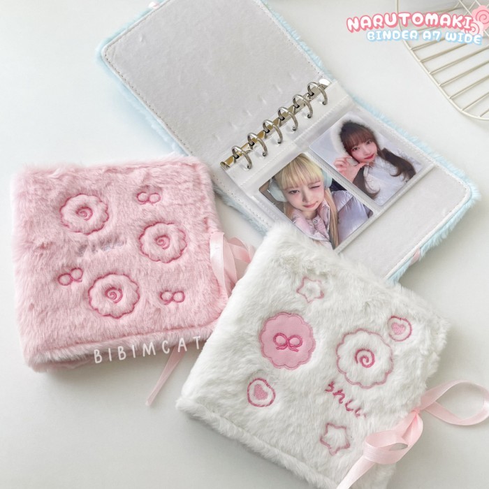 

Bibimcat - (A7 Wide) Narutomaki Binder Photocard Fluffy / Album Pc Pollaroid Fish Cake Ribbon