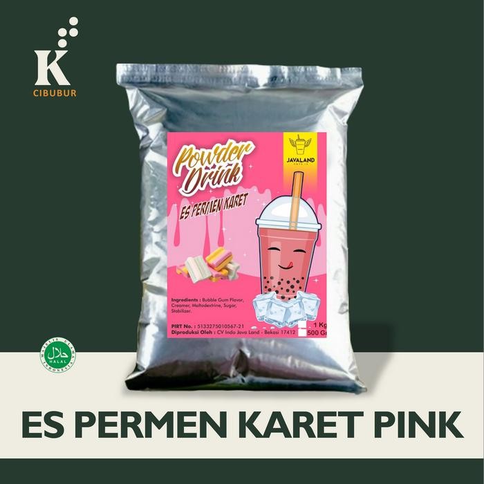 

EatFr3sh- rasa permen karet pink / bubble pink Bubuk Minuman kiloan Java land