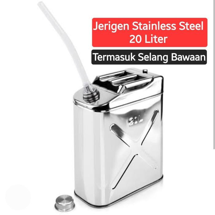 Jerigen Stainless Steel 20 Liter Food Grade High Quality