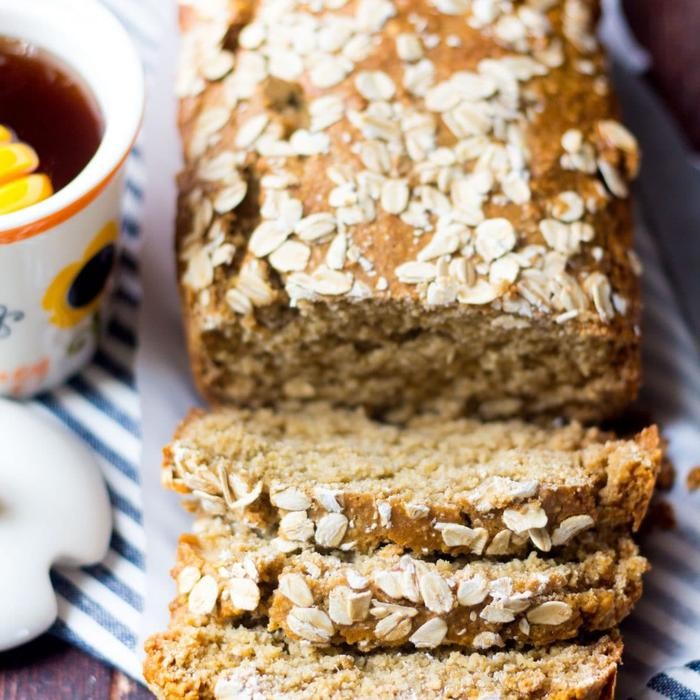 

EatFr3sh- GLUTEN FREE OATMEAL BREAD ( roti oatmeal bebas gluten)