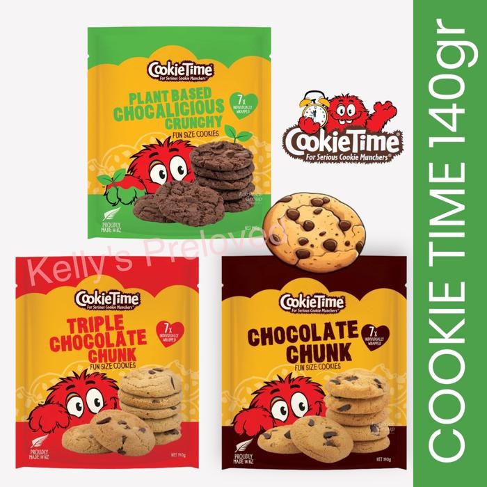 

EatFr3sh- COOKIE TIME 140 GR CHOCOLATE CHUNK COOKIES COOKIETIME NEW ZEALAND