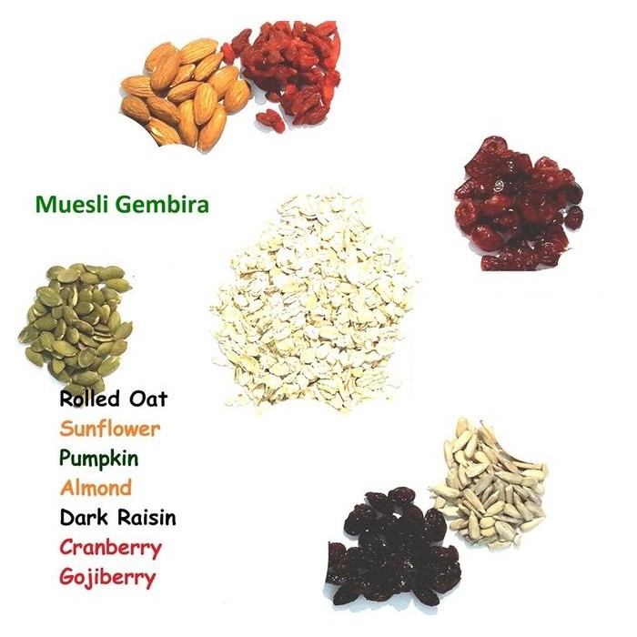 

EatFr3sh- Muesli Gembira 500 gr