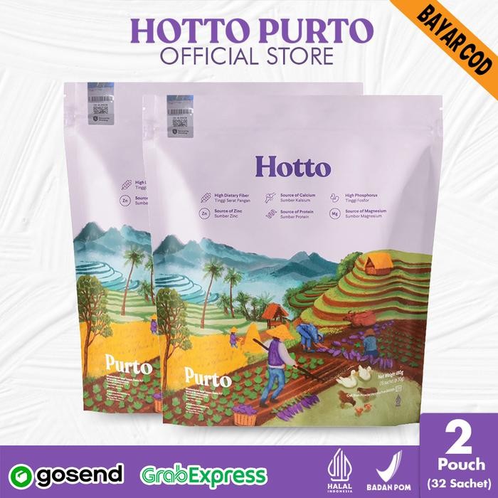 

EatFr3sh- Hotto Purto Multigrain with Purple Potato 9 Pouch Oat Superfood