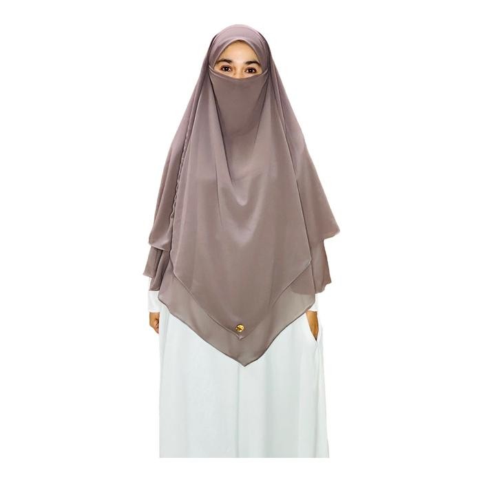 Hijmi- French Khimar Ceruty Babydoll free Cadar