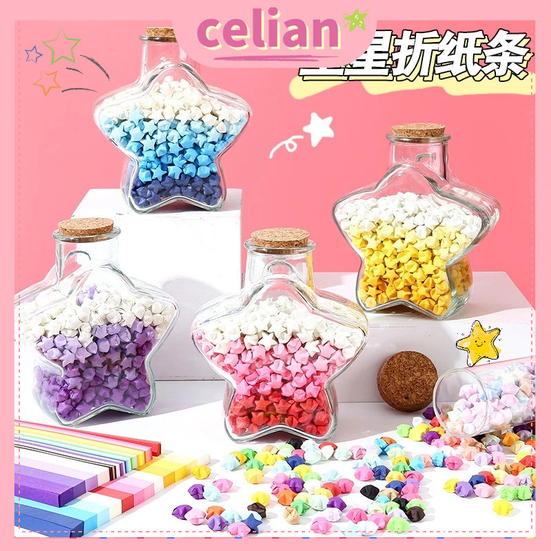 

UM1 39 Gaya540 Kertas Orami Bintang Warna Orami Star Paper Motif Bintang Craft Crafting Stuff DIY