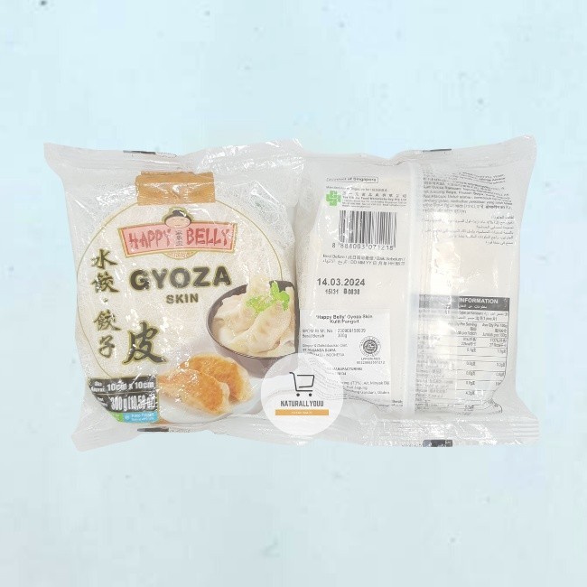 

EatFr3sh- Happy Belly Gyoza Skin 300gr Kulit Pangsit / Kulit Dumpling