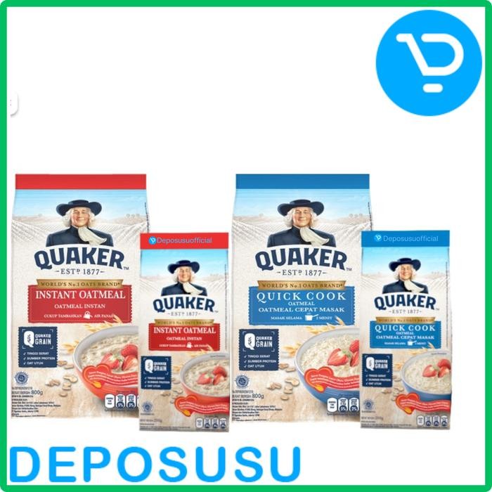 

EatFr3sh- QUAKER Instan Oatmeal sarapan sehat - Promo murah
