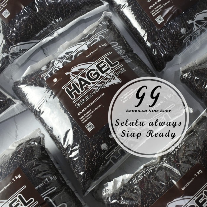 

EatFr3sh- Meses HAGEL 1 KG Chocorice Chocolate Coklat Compound Butir Meises