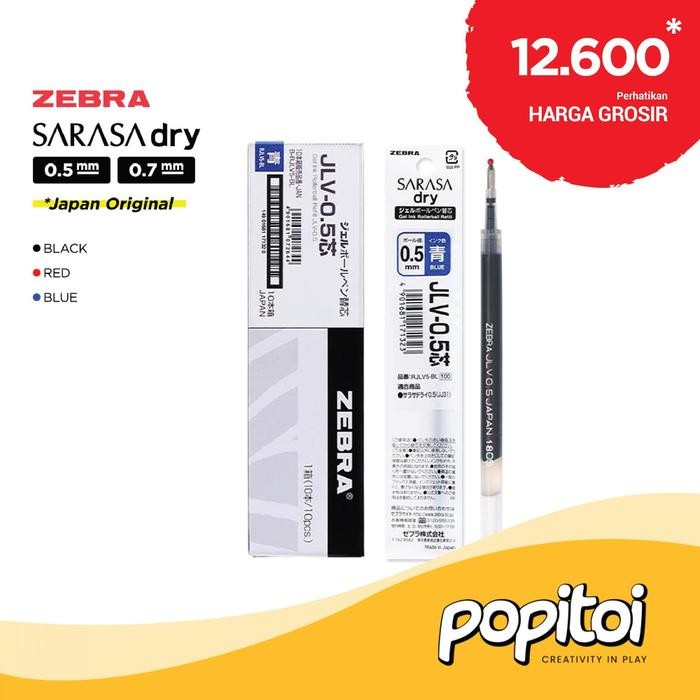 

No.OneBest- Zebra RJLV5 Refill for Sarasa Dry Gel Pen 0.5mm