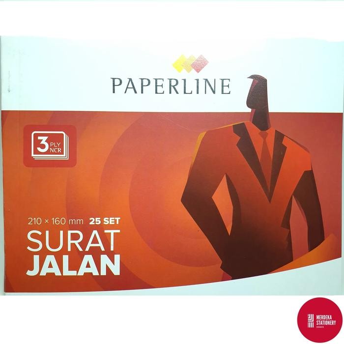 

No.OneBest- Surat Jalan Paperline Besar 3PLY NCR Rangkap 3 25 SET Ukrn:210160mm