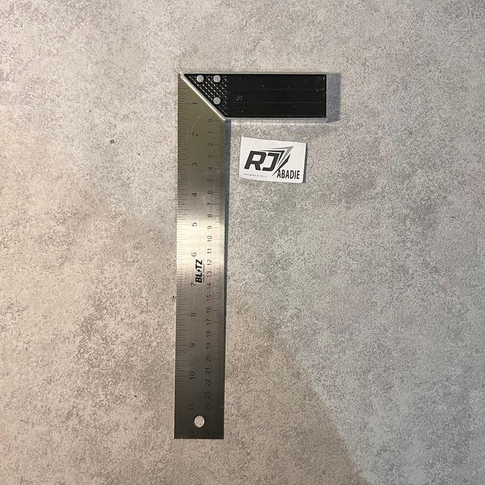 

No.OneBest- Siku Tukang / Rak Stainless Blitz 12" (Penggaris)