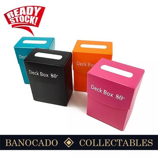 

No.OneBest- Card Deck Case Box 80+ Standard Black