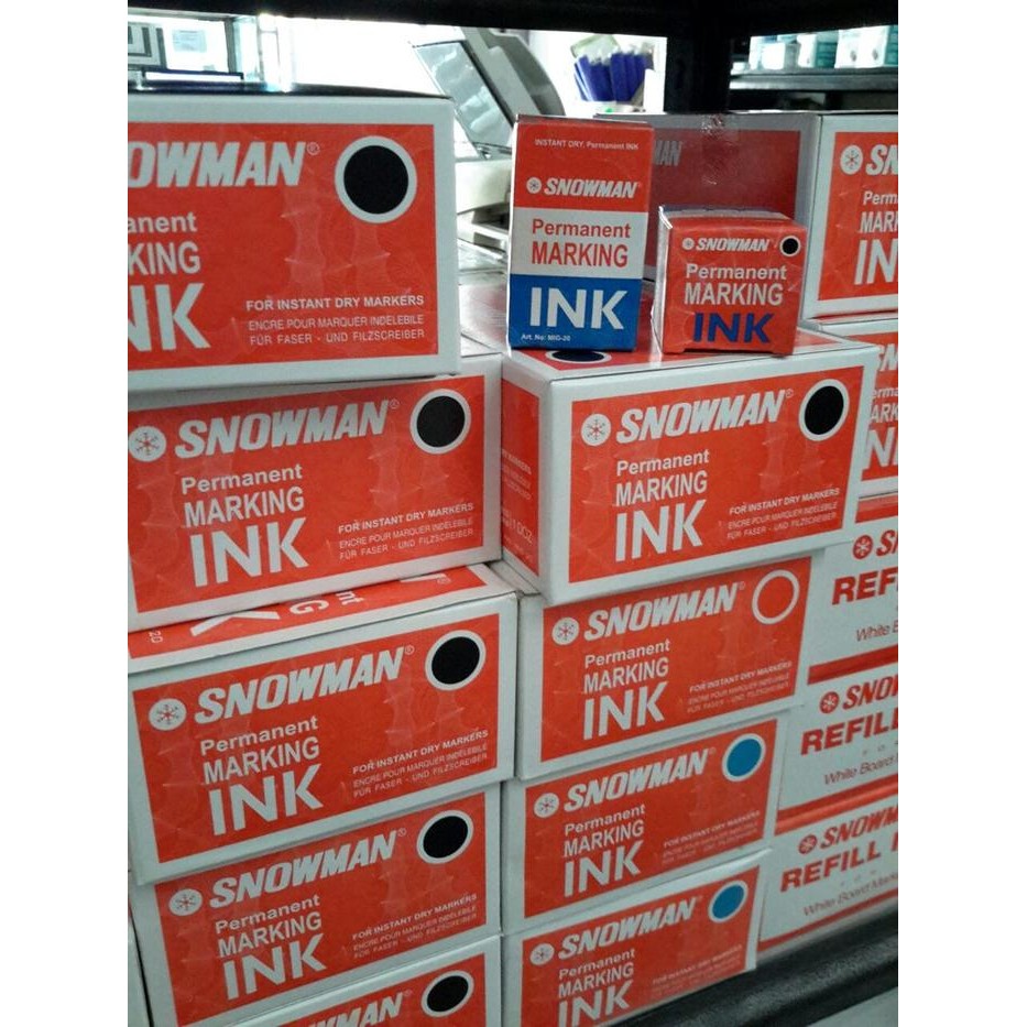 

No.OneBest- Snowman refill spidol marker / tinta spidol permanen